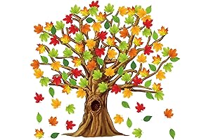 Gersoniel 90 Piece Tree for Bulletin Board Decoration