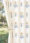 Pinch Rideaux plissés Filtration de lumière Rideaux Floraux Rouges pour Salon Chambre Salle à manger 84 Draps en lin de luxe Rideaux de fenêtre de ferme avec crochets et anneaux - 2 Ensemble de panneaux