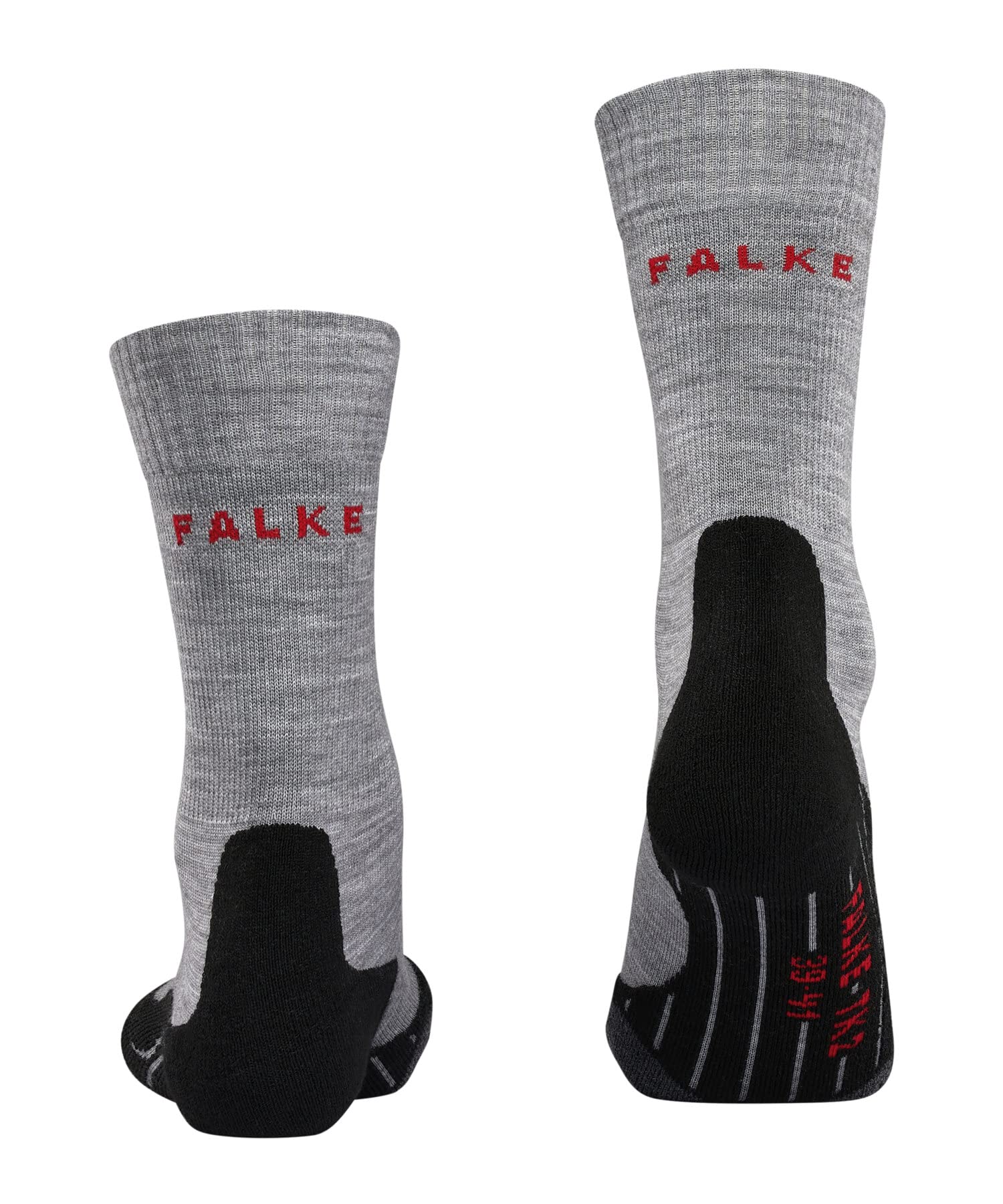 Image secondaire de Chaussettes de randonnée FALKE TK2 Explore M en laine mérinos - Anti-ampoules, Gris