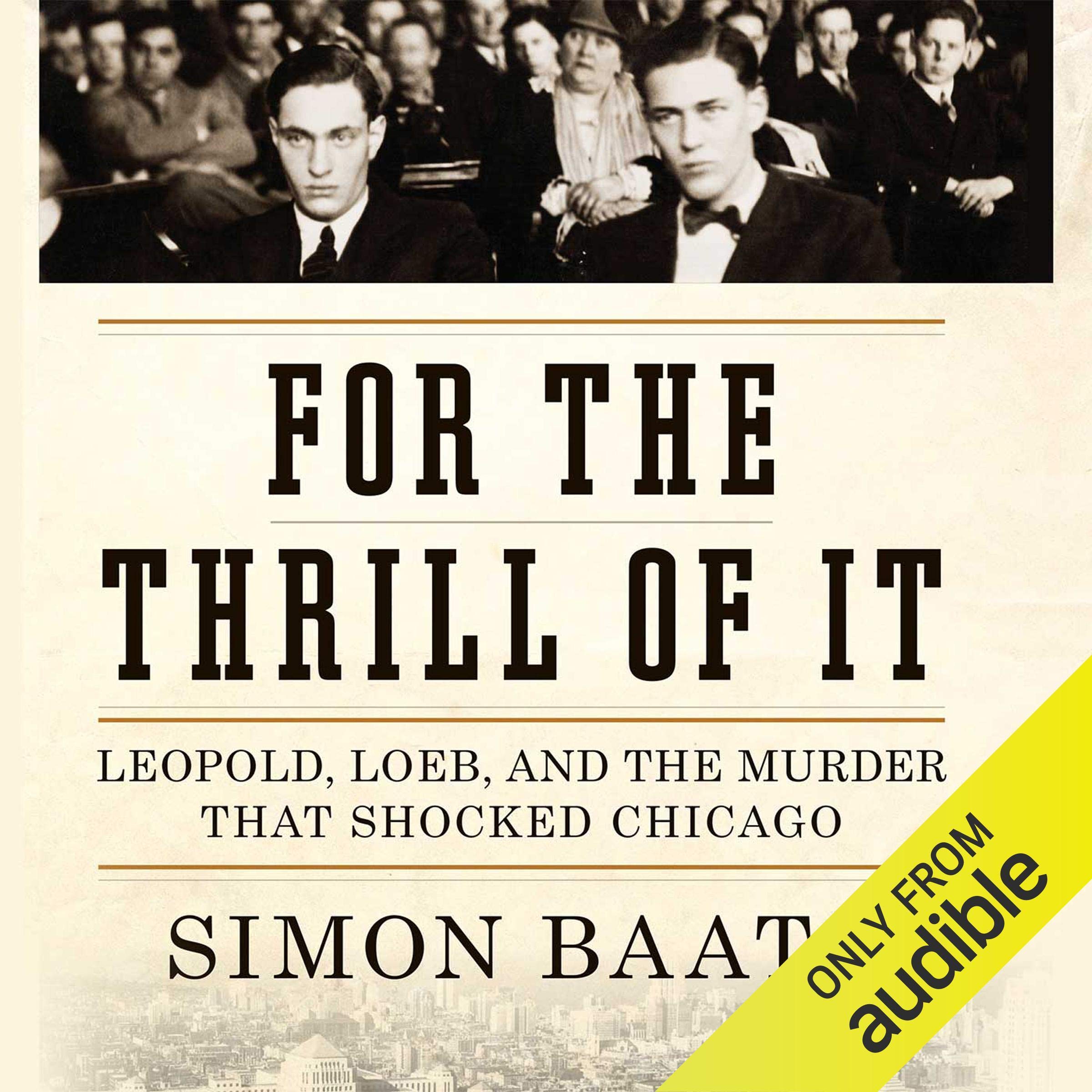 Cover art for For the Thrill of It