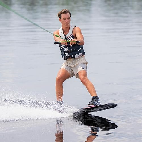 Vista 15 de RAVE Sports Paquete de wakeboard y fijaciones de estilo libre con botas Striker Naranja