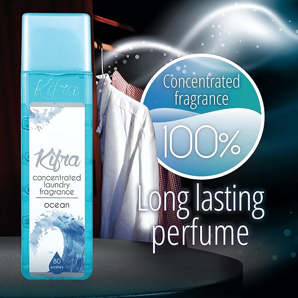 KIFRA OCEAN Perfume de Lavandería Concentrado 200ml 80 Ciclos de Lavado - 5