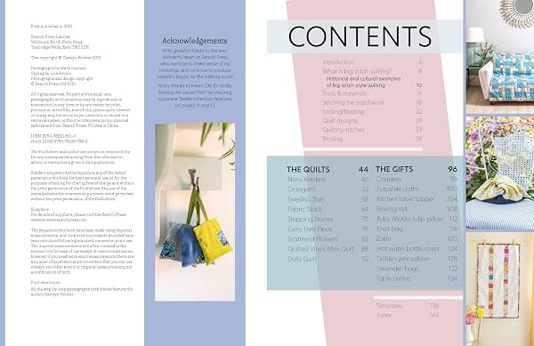 Big Stitch Quilting: A Practical Guide to Sewing and Hand Quilting 20 Stunning Projects - 2