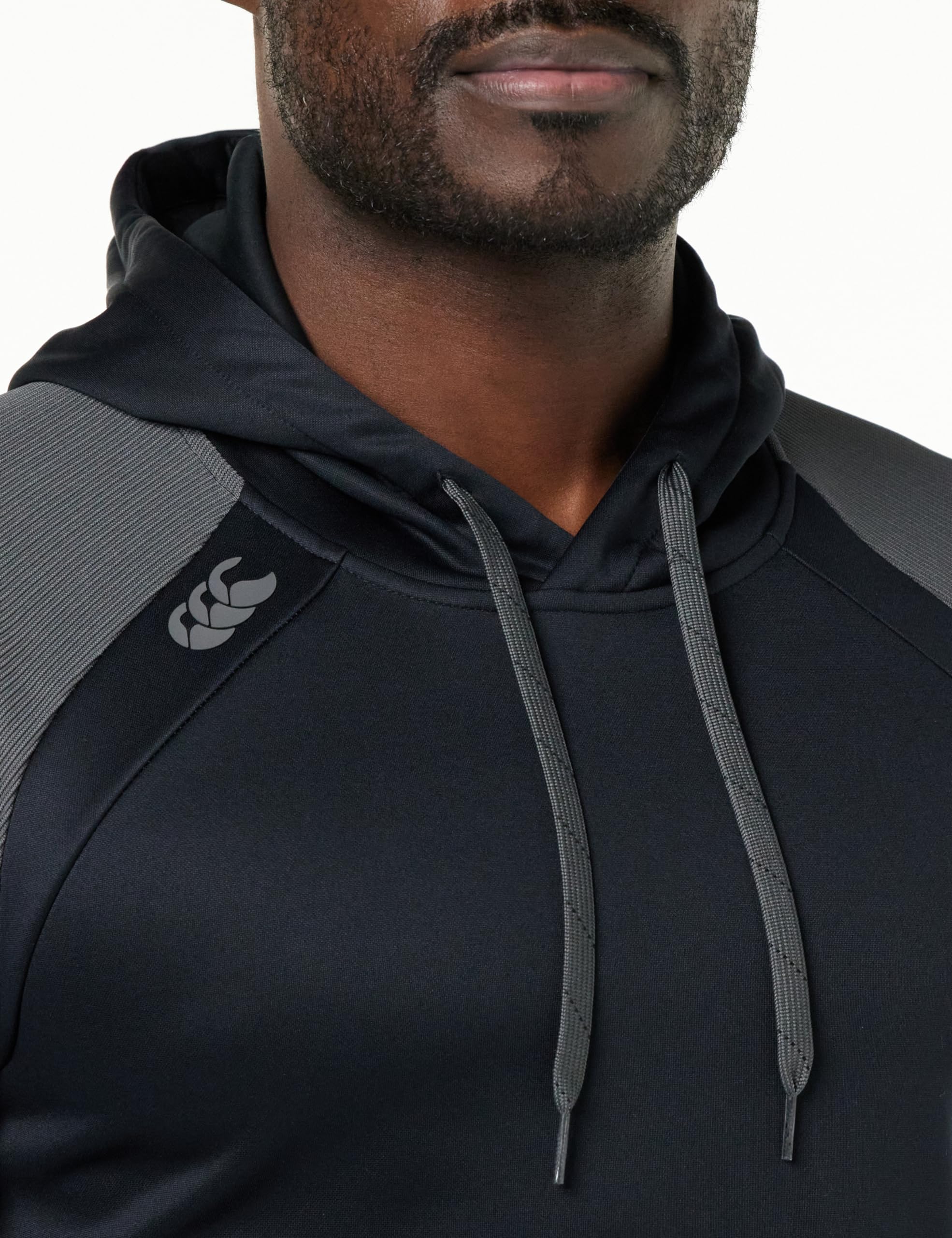 Canterbury Męska bluza z kapturem Elite Training, czarna, S, Czarny, S