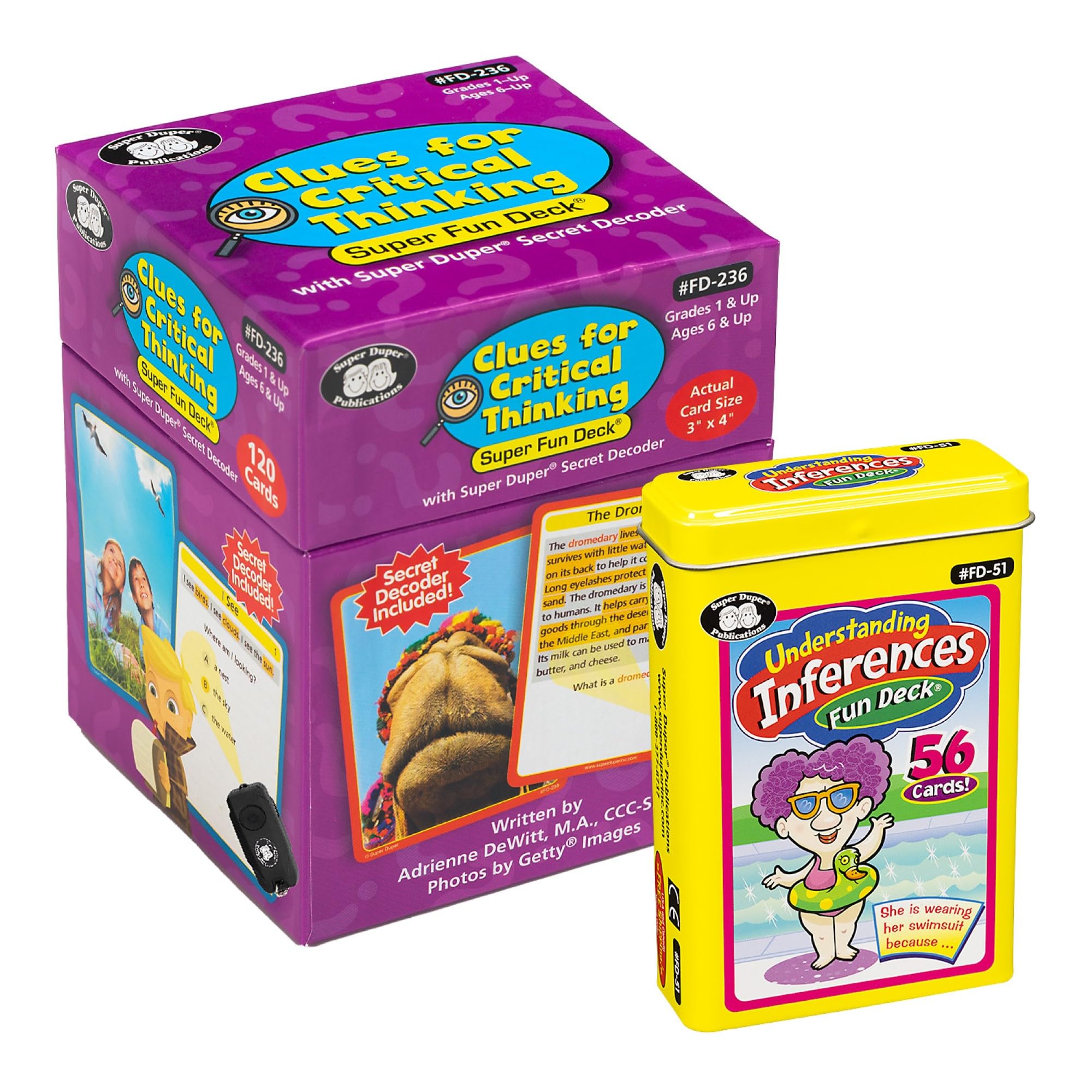 Amazon.com: Super Duper Publications | Clues for Critical Thinking