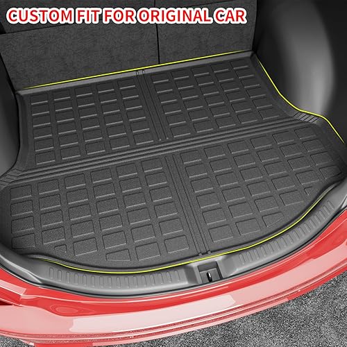 Miniatura 4 de Xipoo Tapete de carga compatible con Toyota RAV4 2019-2023, protector de asiento trasero de repuesto para accesorios Toyota RAV4 2019-2023 (se