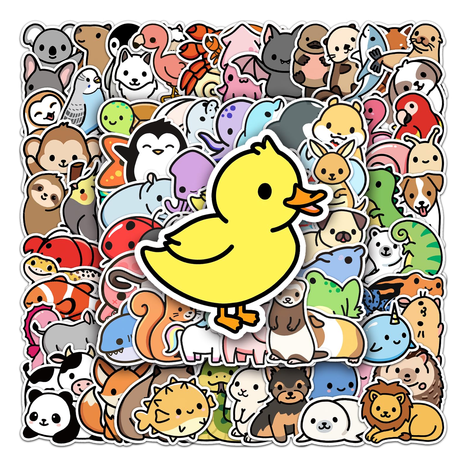よっしゃん購入 かわいい小動物 ステッカーセット 4枚 よっしゃん様専用購入 かわいい小動物 ステッカーセット 4枚