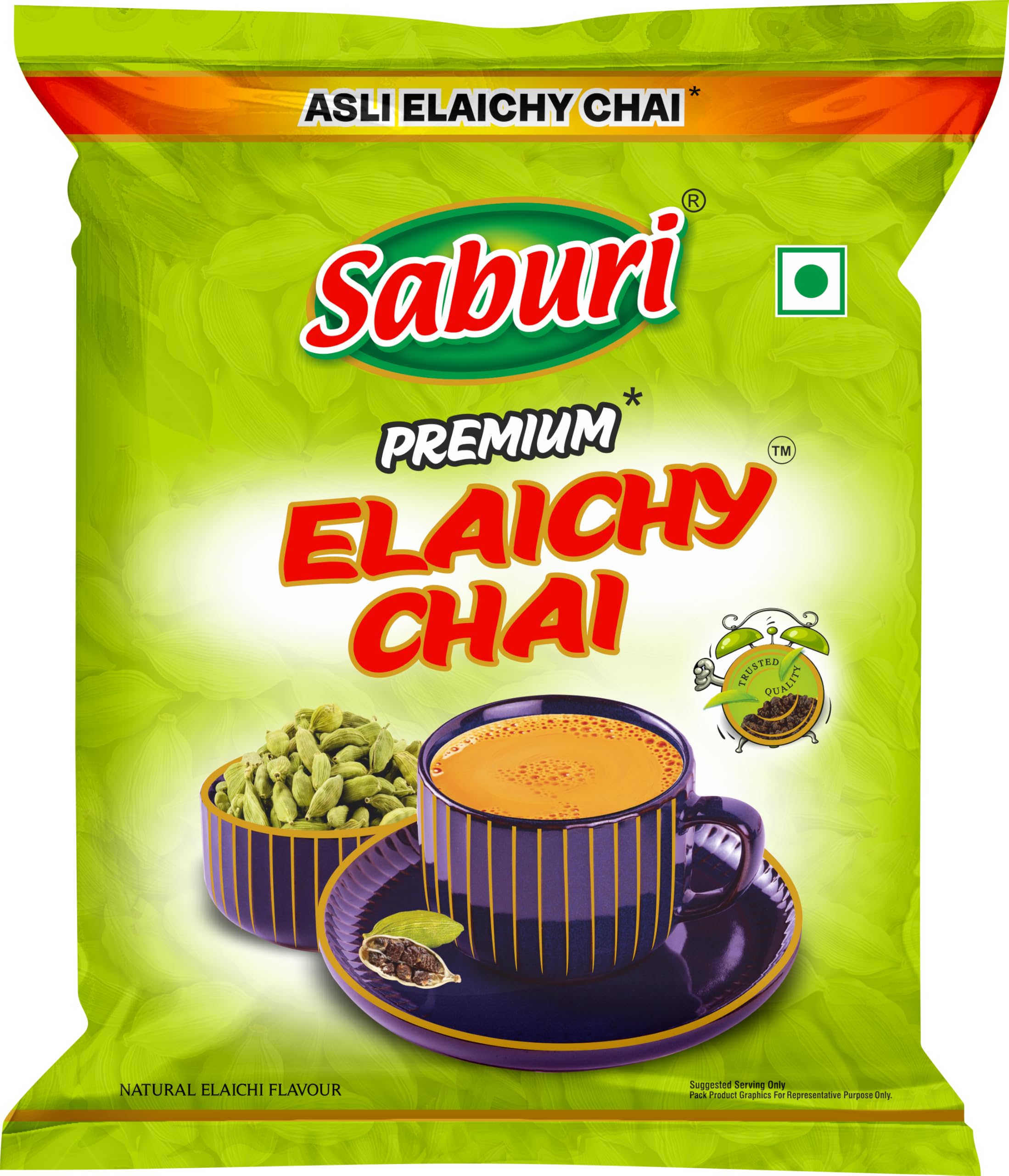 Saburi Elaichi chai 500g Natural cardamom flavour