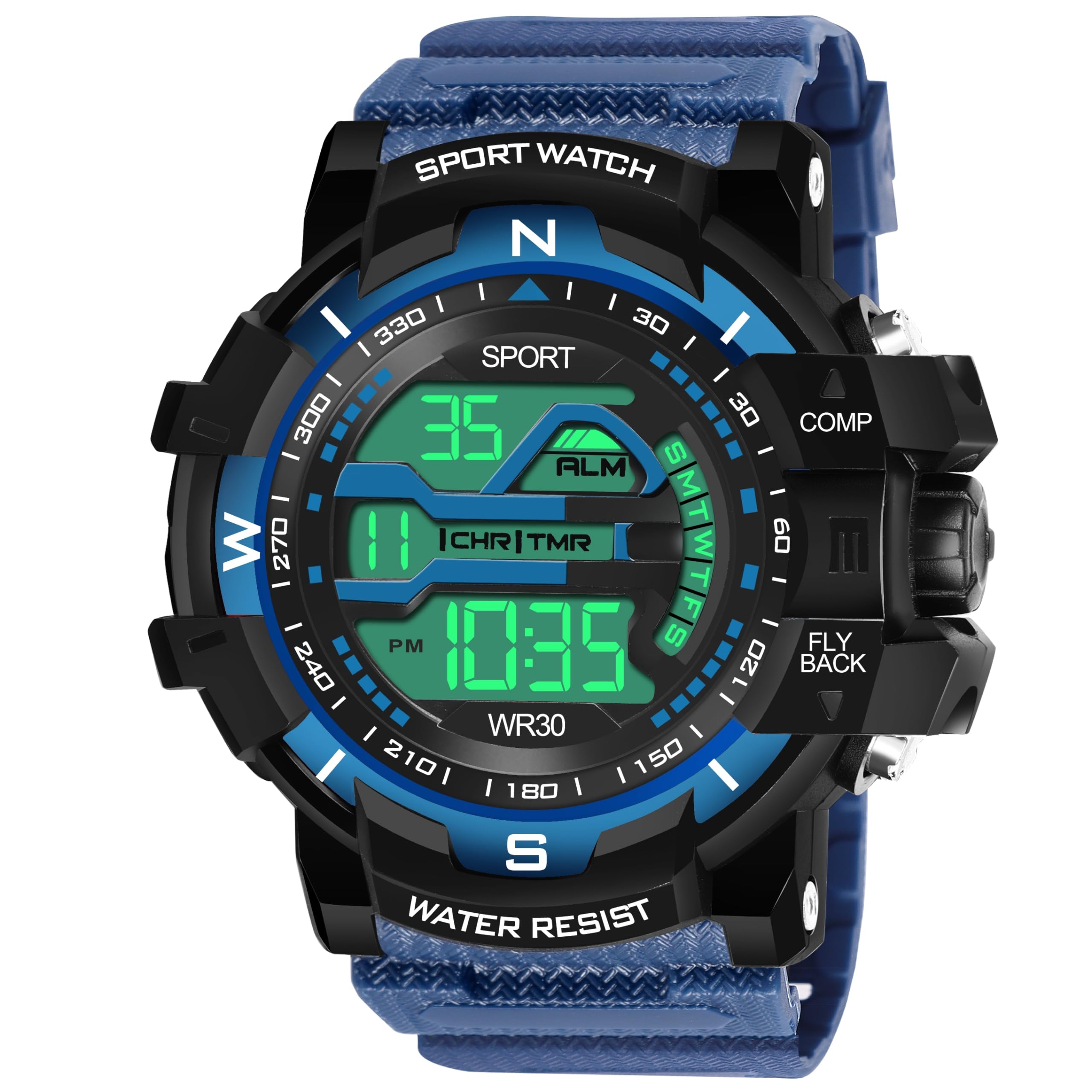 Hala Watch for Boys | 6 Months Warranty | Watch for Kids, Kids Watch for Boys, Boys Watch, Sports Watch, Digital Watch for Boys, Digital Watch for Men (1061 Blue) (B0CWF7XVR1) Amazon Price History, Amazon Price Tracker