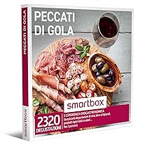 Smartbox – Cofanetto Regalo Peccati di Gola – Idea Regalo Gourmet – 1 Esperienza enogastronomica per 2 Persone