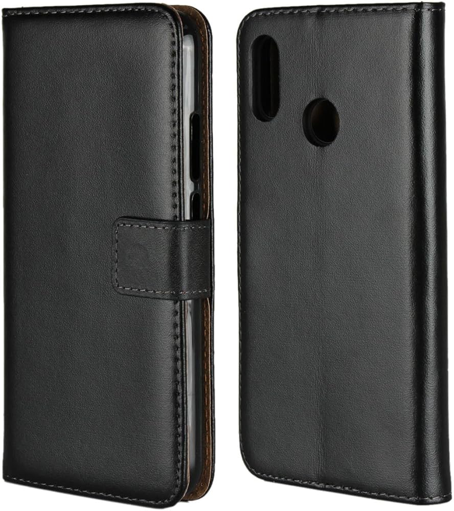HUAWEI nova lite black 黒 ファーウェイ 新品 手帳型ケース付！