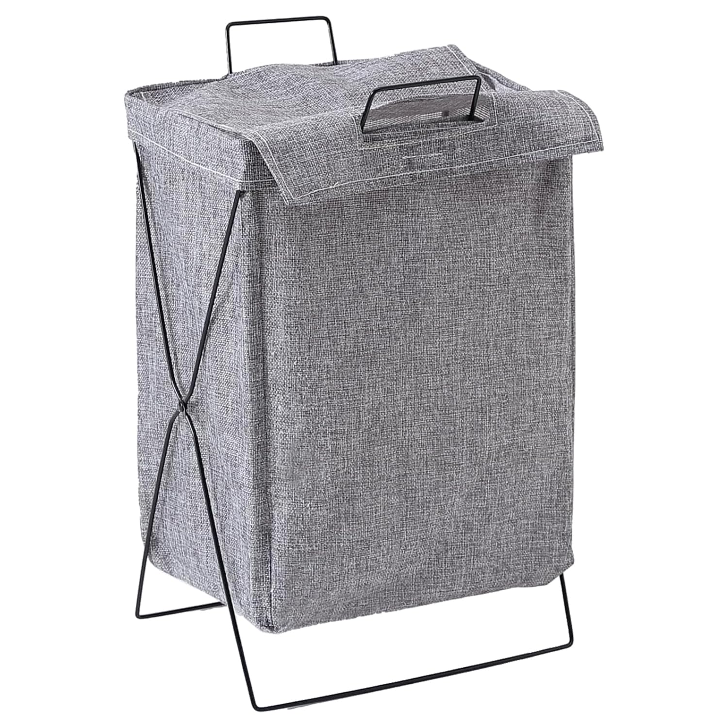 Kuber Industries Laundry Basket For Clothes|Foldable Laundry Hamper|Basket For Toys, Dirty clothes, Storage "40 LTR" (Grey) (B0CG8WHFWD) Amazon Price History, Amazon Price Tracker