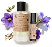 Adenium Perfume for Men & Women, Inspired by S.antal 33, 2-Piece Combo of 100 ml Fragrance Spray Bottle and 10 ml Alcohol-Free Roll-On Perfume Oil, Unisex Fragrances