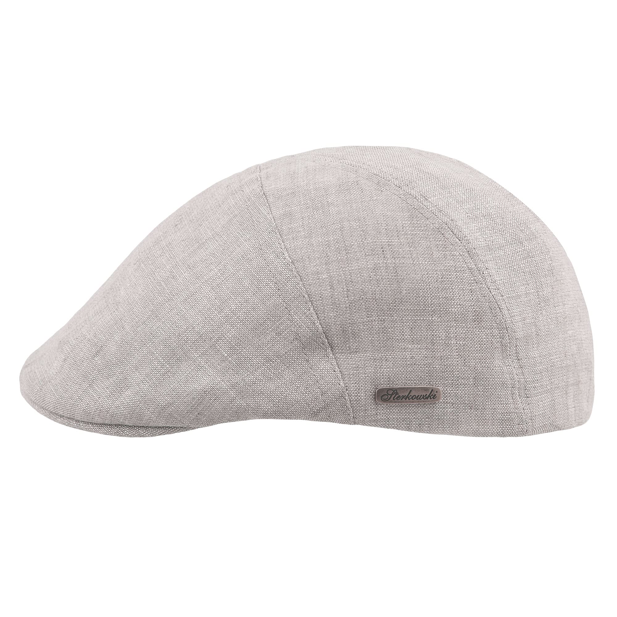 SterkowskiSterkowski Ivy Five Mtze | 100% Naturleinen Schiebermtze fr Mnner und Frauen | Klassische Sommer Schiebermtze