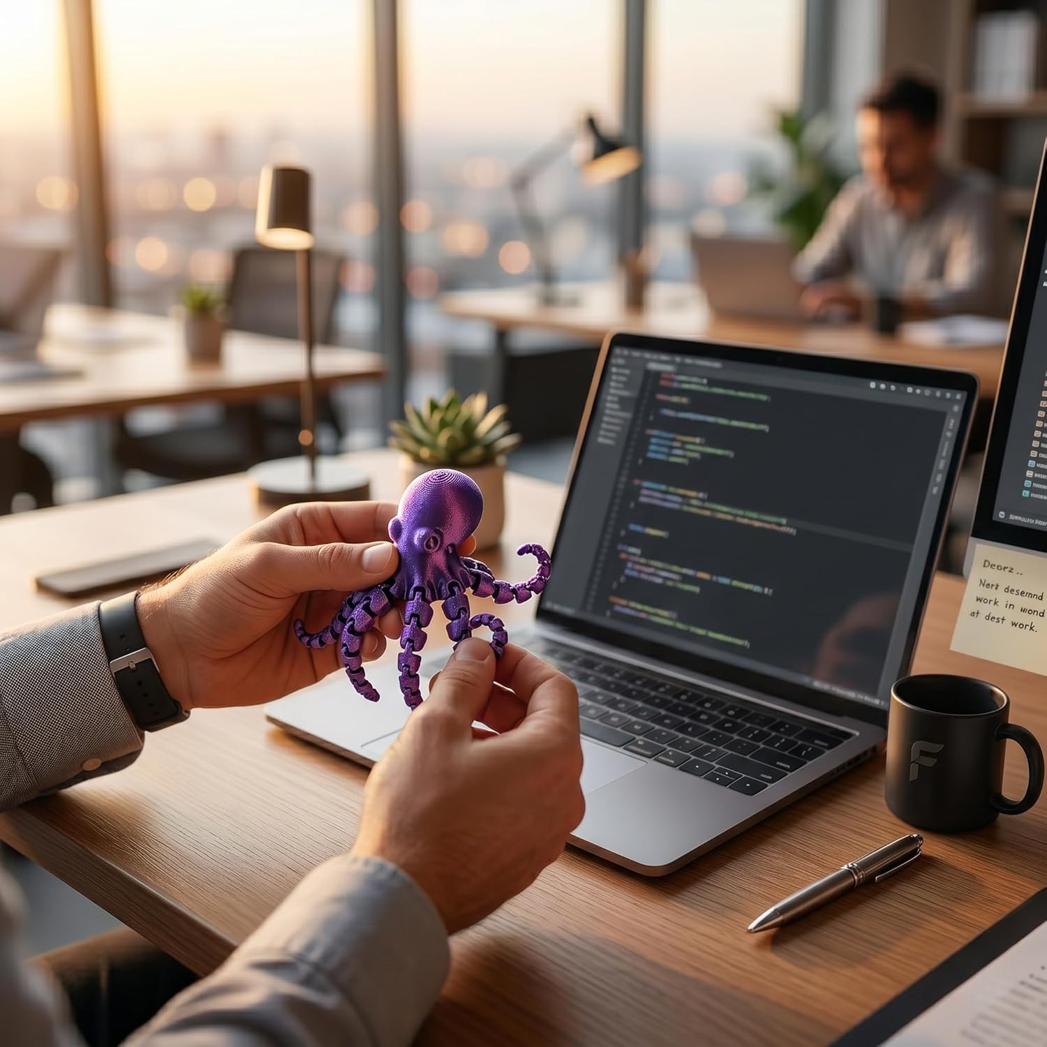 3D Printed Creativity Animal Fidget Toy, Flexible Sensory Desk Pet for Focus and Play, Posable Dragon and Dinosaur Figurine for Home Office Decor, Thoughtfully Sourced PLA Collectible, Ages 3+