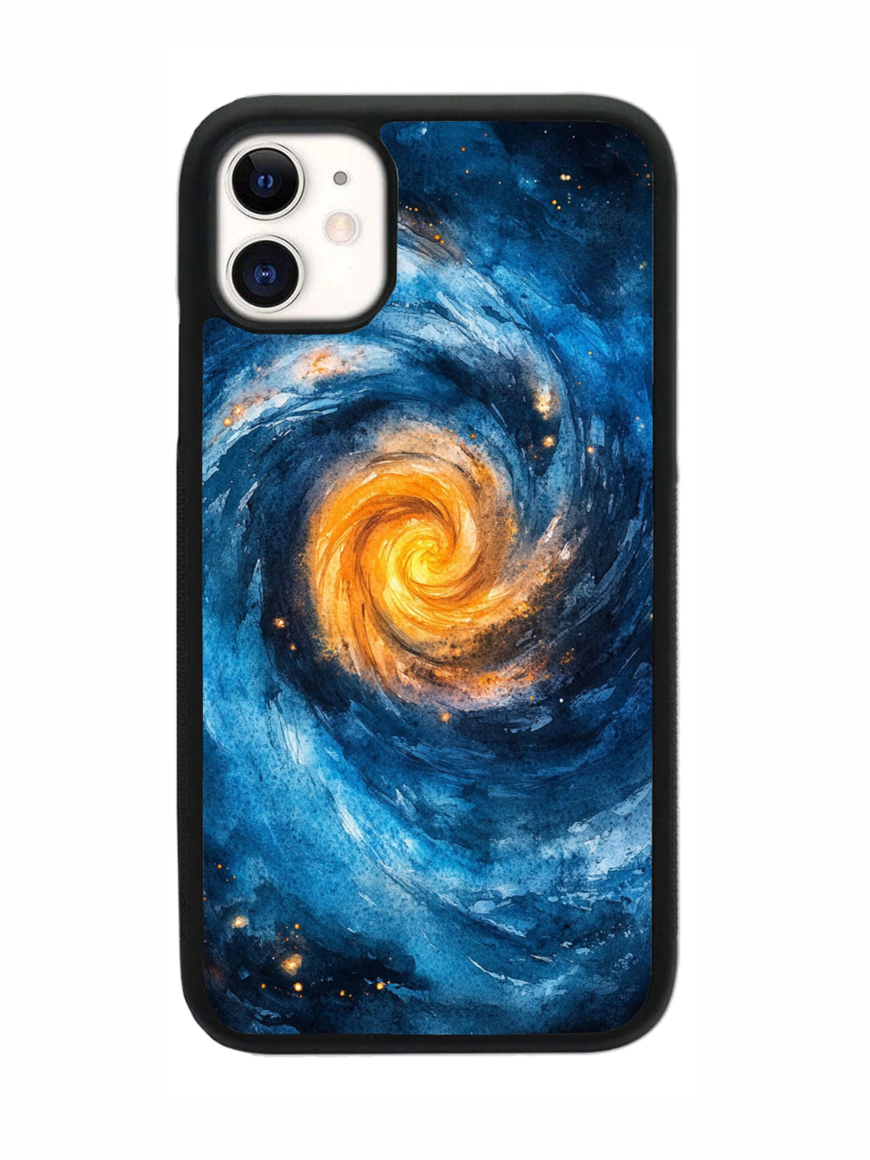 Jeuloth for iPhone 11 (6.1 inch) Case Oil Painting of The Stars Designed Phone Cases TPU Phone Cases Drop Protection