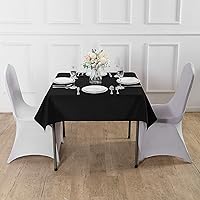 Vista 322 de Rectangle Tablecloth 90x132 inch Washable Polyester Fabric Table Cloth for Wedding Party Dining Banquet Decoration（90x132, Turquoise）