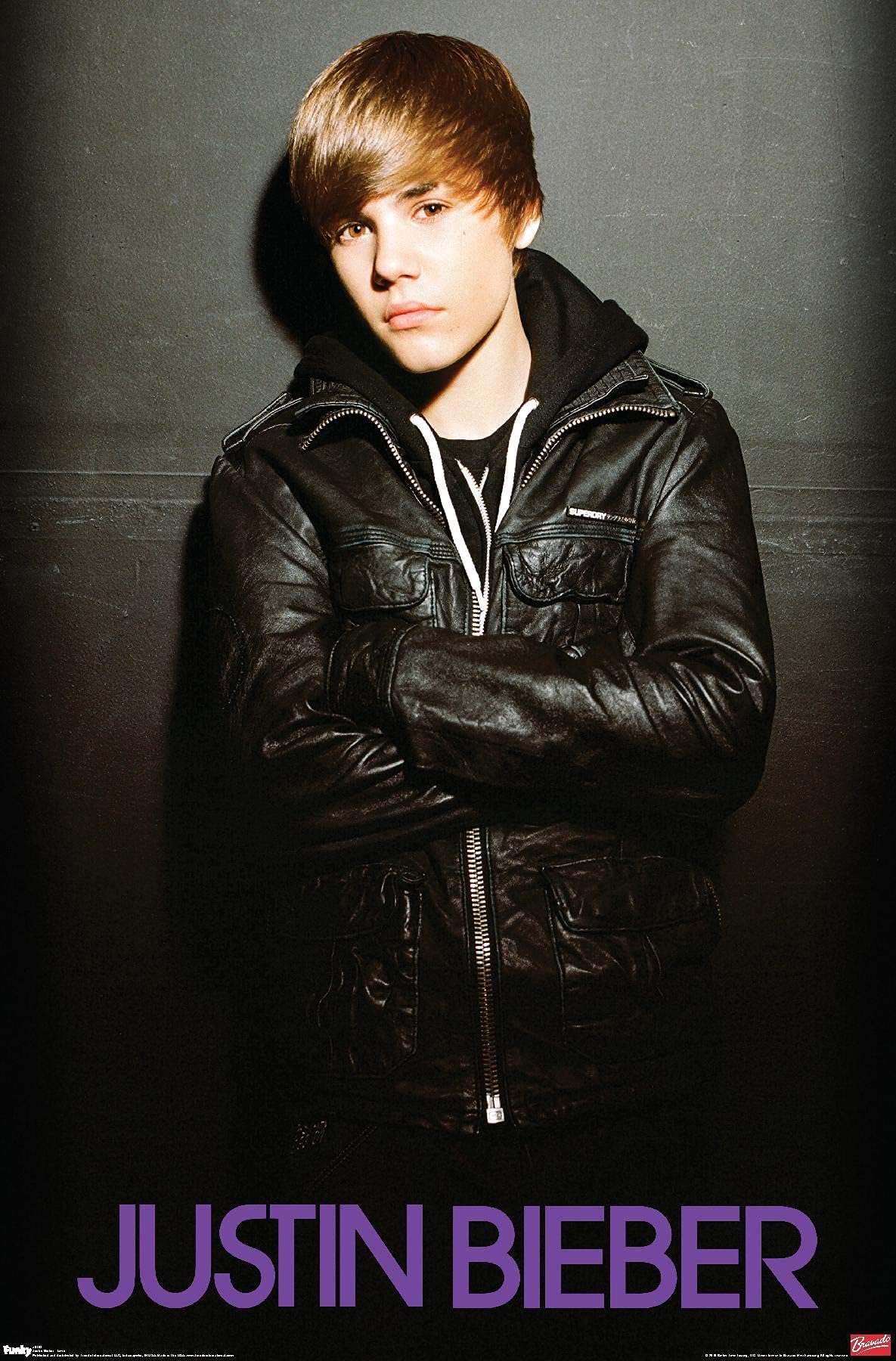 Trends International Justin Bieber Love Wall Poster 22.375" x 34"