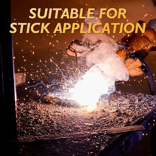 Miniatura 5 de TOOLIOM E6013 Varilla de soldadura 332" 5LB Electrodos de varilla de acero al carbono