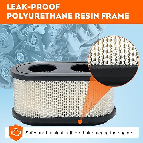 Miniatura 6 de Hipa 127-9252 136-7806 SS5000 Filtro de aire para Toro Timecutter 42 pulgadas 50 pulgadas cortacésped de montar SW5000 SW4200 SS4250 Piezas 74731