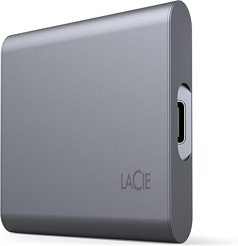 Miniatura 3 de LaCie SSD móvil Secure 2TB, 1050MBs, USB-C, USB 3.2 Gen2, protección con contraseña, compatible con iPhone ProRes 4K 120FPS, servicio de rescate de