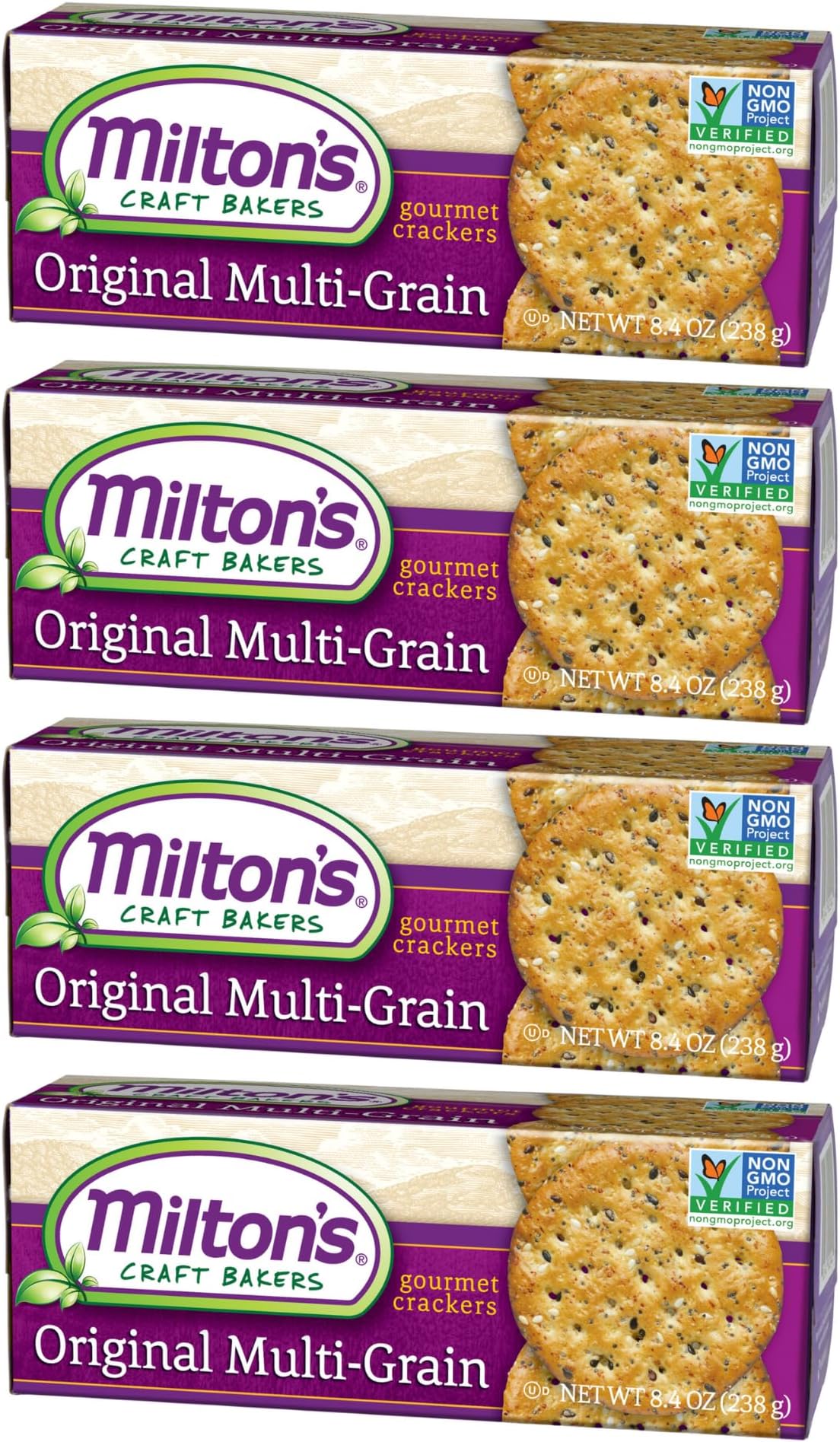 Milton's Craft Bakers Gluten Free Crispy Sea Salt Crackers