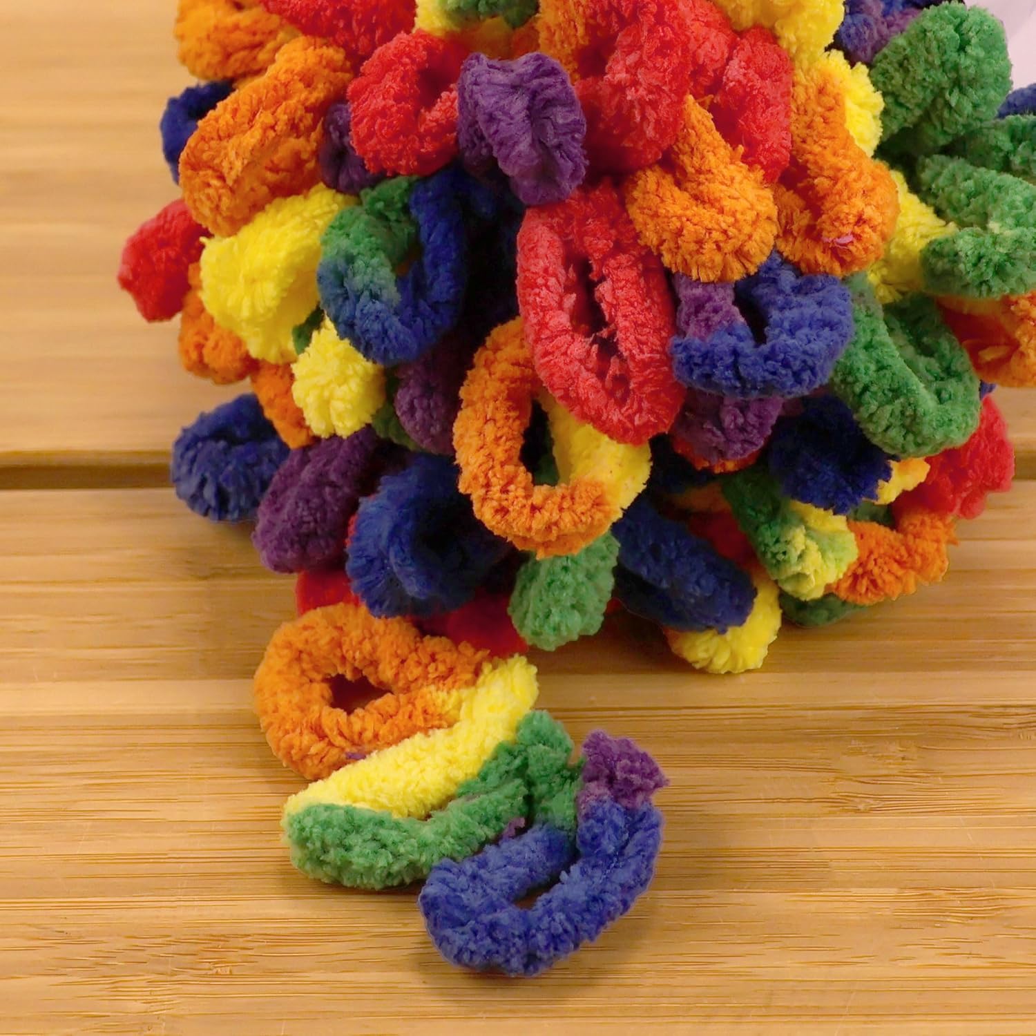 JubileeYarn Fun Finger Pride Loops Yarn - Jumbo Loop Yarn - 100g/Skein - Quasar - 6 Skeins