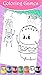Hamburger Coloring Book: Fast Food Drawing & Art Studio