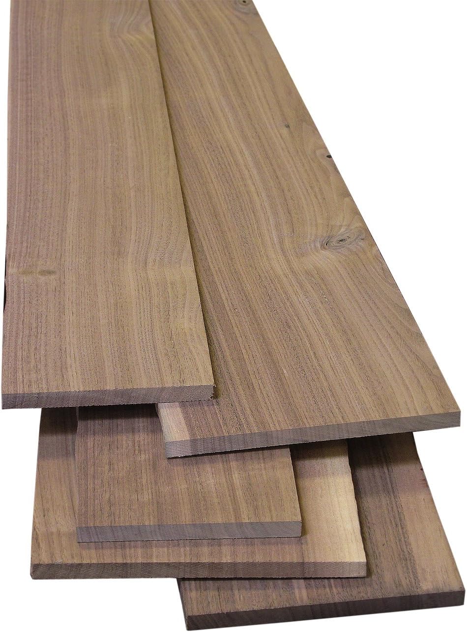 6 Pack of Black Walnut. Each Board is 24" x 2-3" x 3/4"