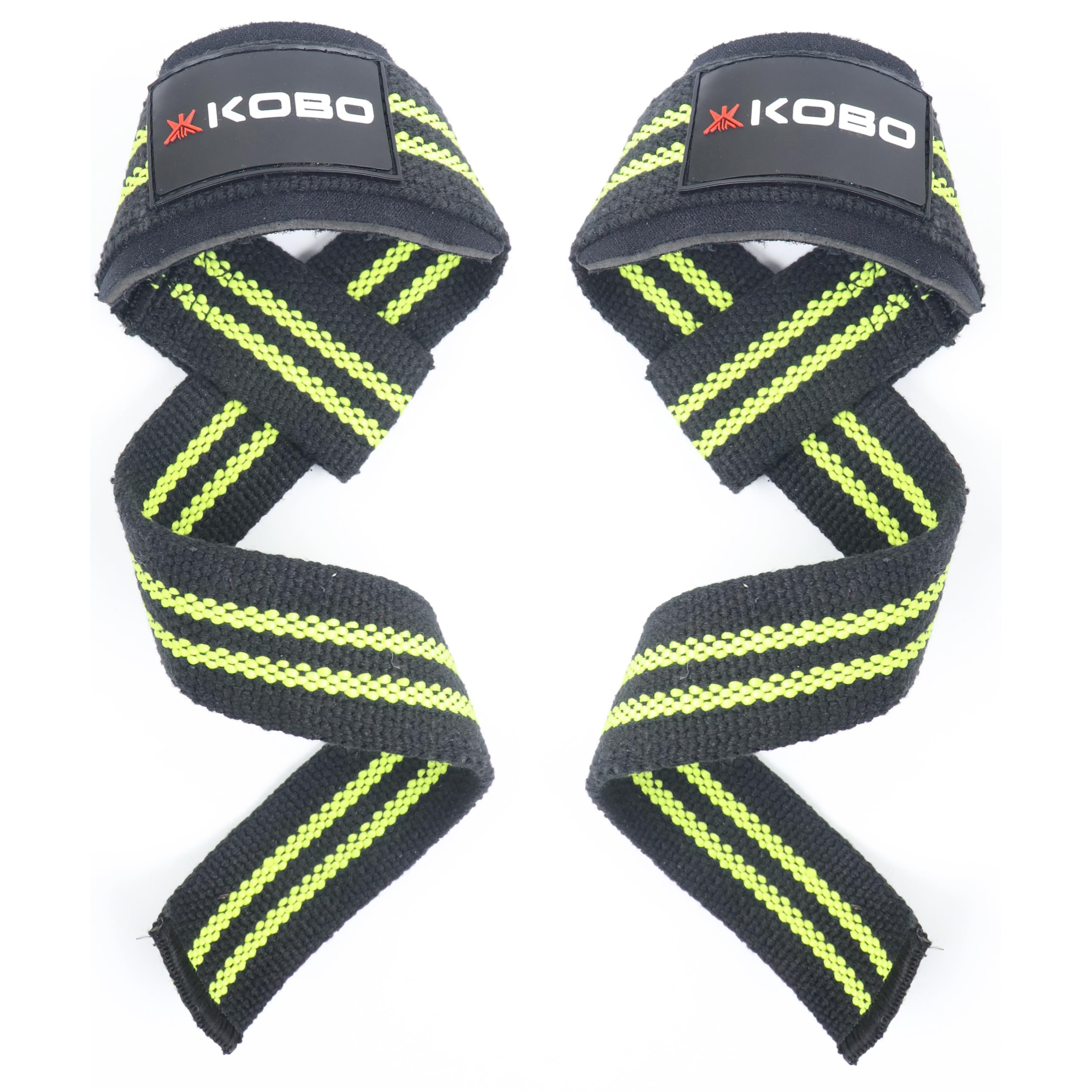 Kobo Power Training Weight Lifting Straps for Gym, Training Wrist Support Padded Straps Belt Bodybuilding Powerlifting Fitness Webbing Bar Grips (B0CN3192VH) Amazon Price History, Amazon Price Tracker