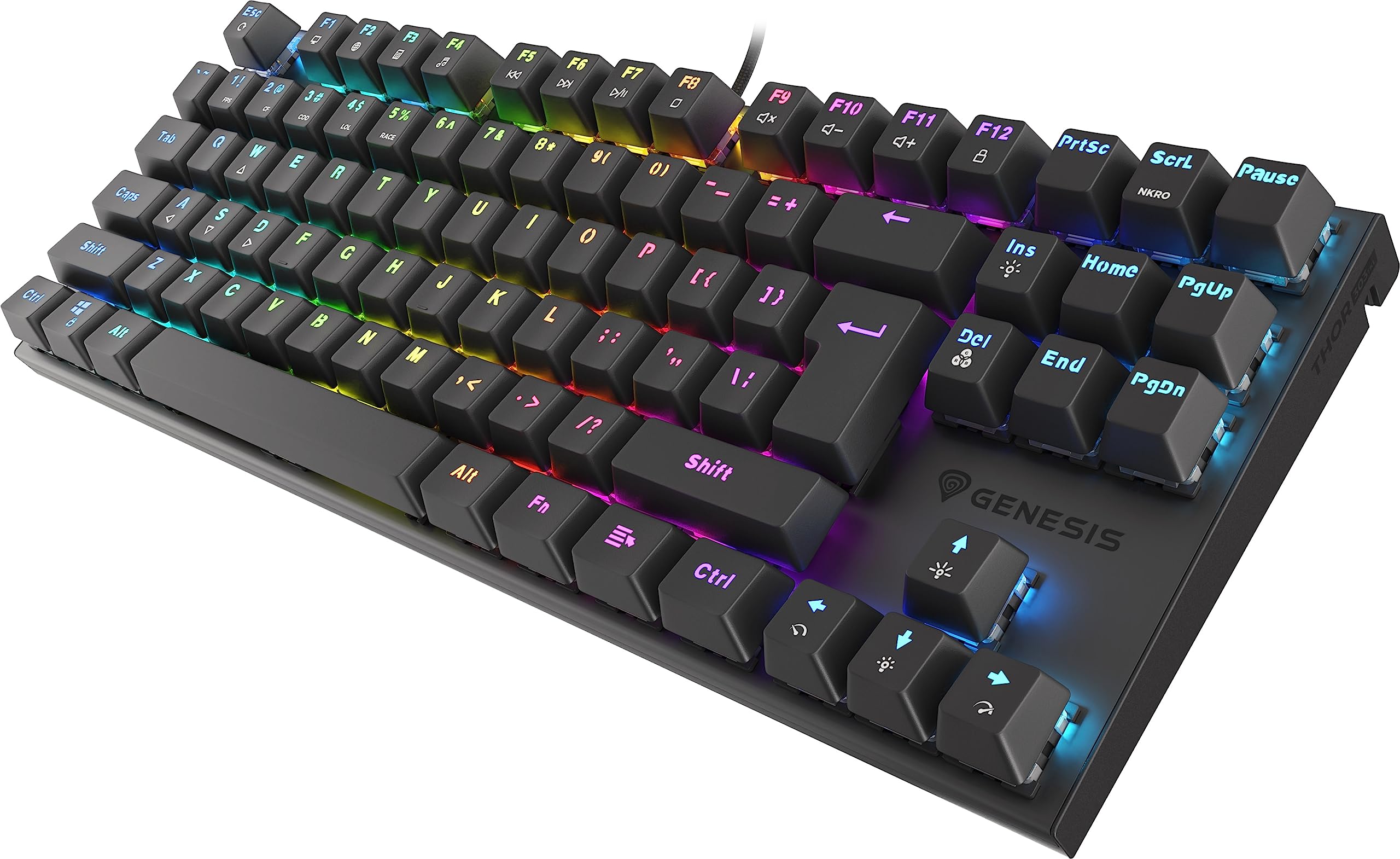 Genesis Thor 303 TKL US Illuminazione RGB Meccanica Red Switch Hot Swap