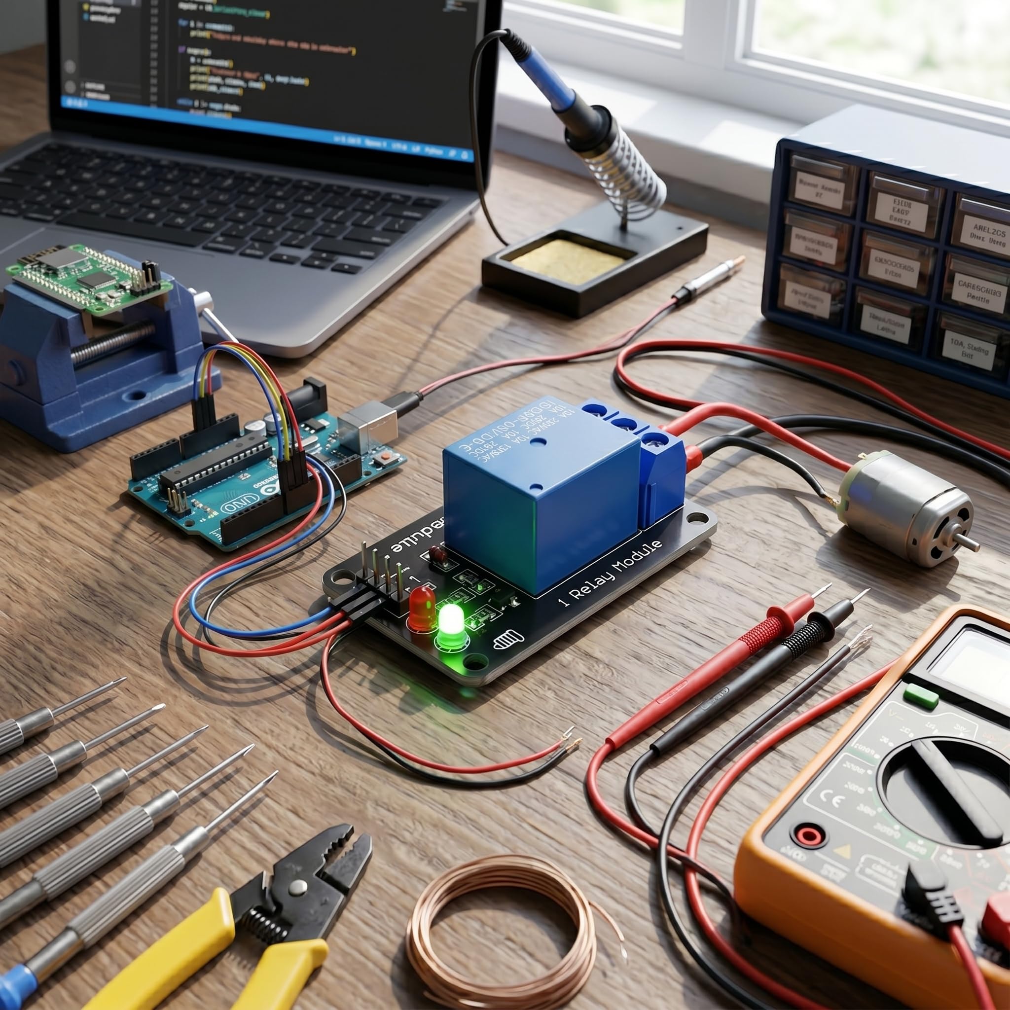 Moduł Przekaźnika 3.3V - Wysokowydajne Elektroniczne Sterowanie dla Urządzeń z Pasywnym Sterowaniem, Kompatybilny z 3.3V Systemami, Akcesoria Kontrolne