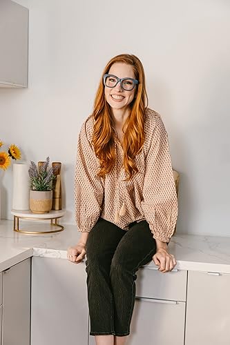 Miniatura 5 de Peepers by PeeperSpecs Gafas de lectura de gran tamaño con bloqueo de luz azul para mujer