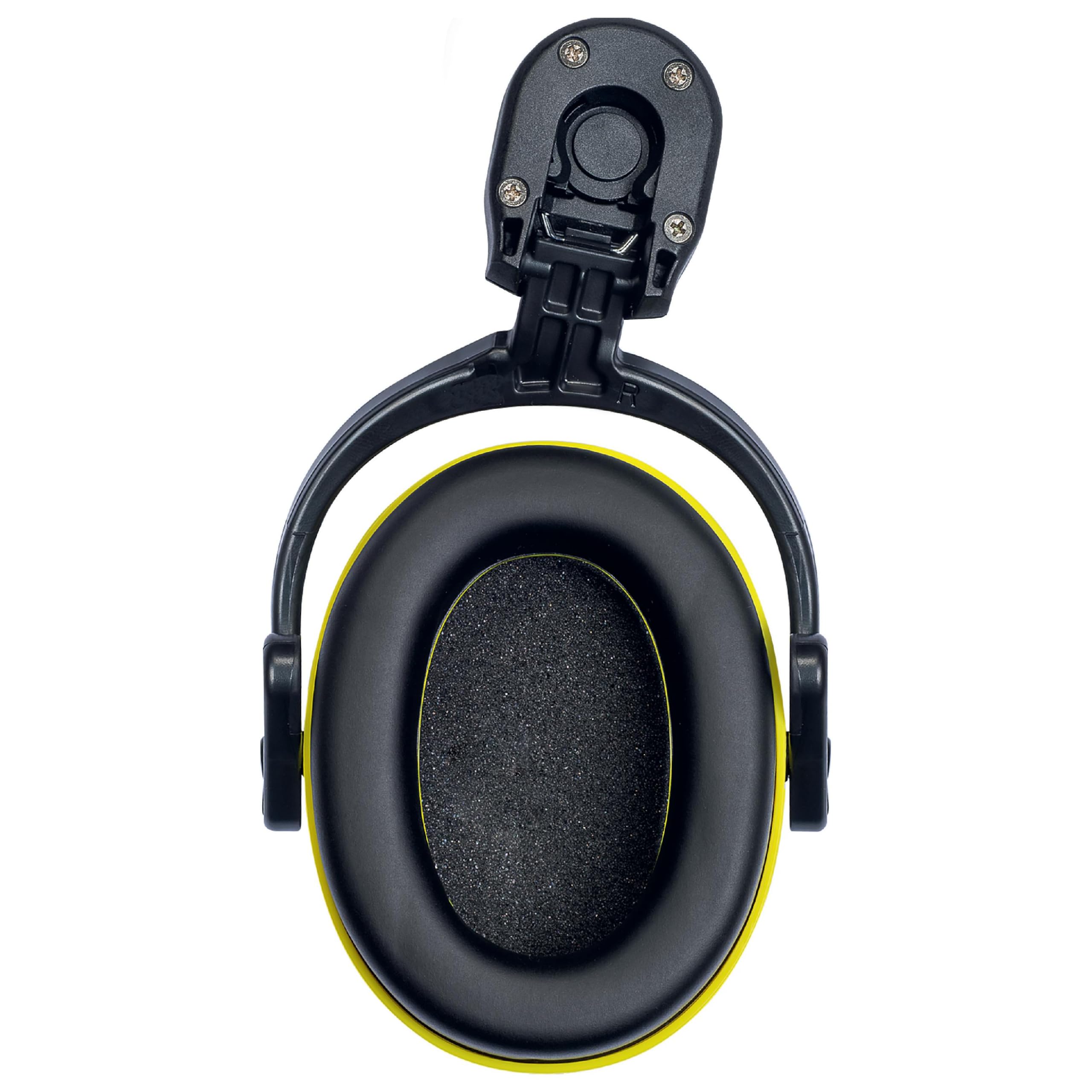 UVEX 2600215 Dispositivo Di Protezione Dell Udito Per Il Sistema Elmetto Pheos K2P, Nero/Giallo