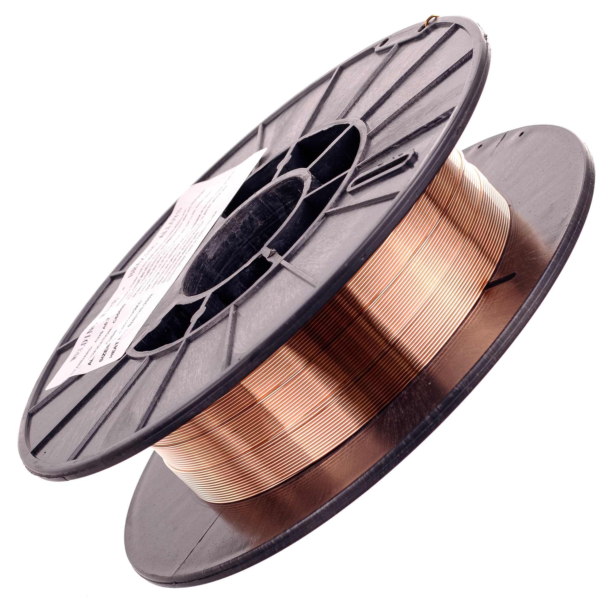 FILO SALDATURA BOBINA RAMATO PER SALDATRICE FILO KG15 0,8 MM 1,0 MM E 1,2 MM E