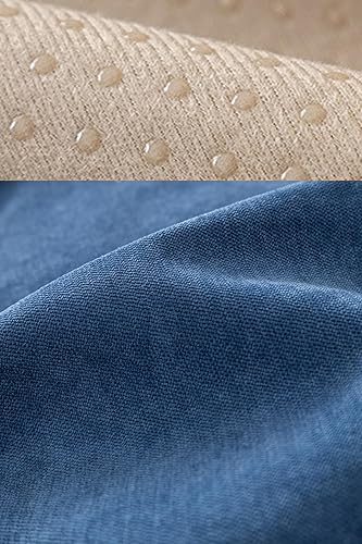 Miniatura 16 de Funda de sofá impermeable y antideslizante, protector de muebles resistente a las garras para gatos y perros, elegante funda de sofá a prueba