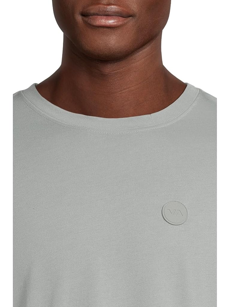 Gray RVCA VA CIRCLE ICON SS