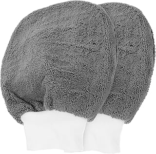 Vaguelly 2 Peças Luvas De Lavagem De Carro Luva De Lavagem De Carro Detalhamento Automático Pintores De Lavagem De Carro Luva De Lavagem De Carro Luva De Lavagem Externa Kit De Lavagem De