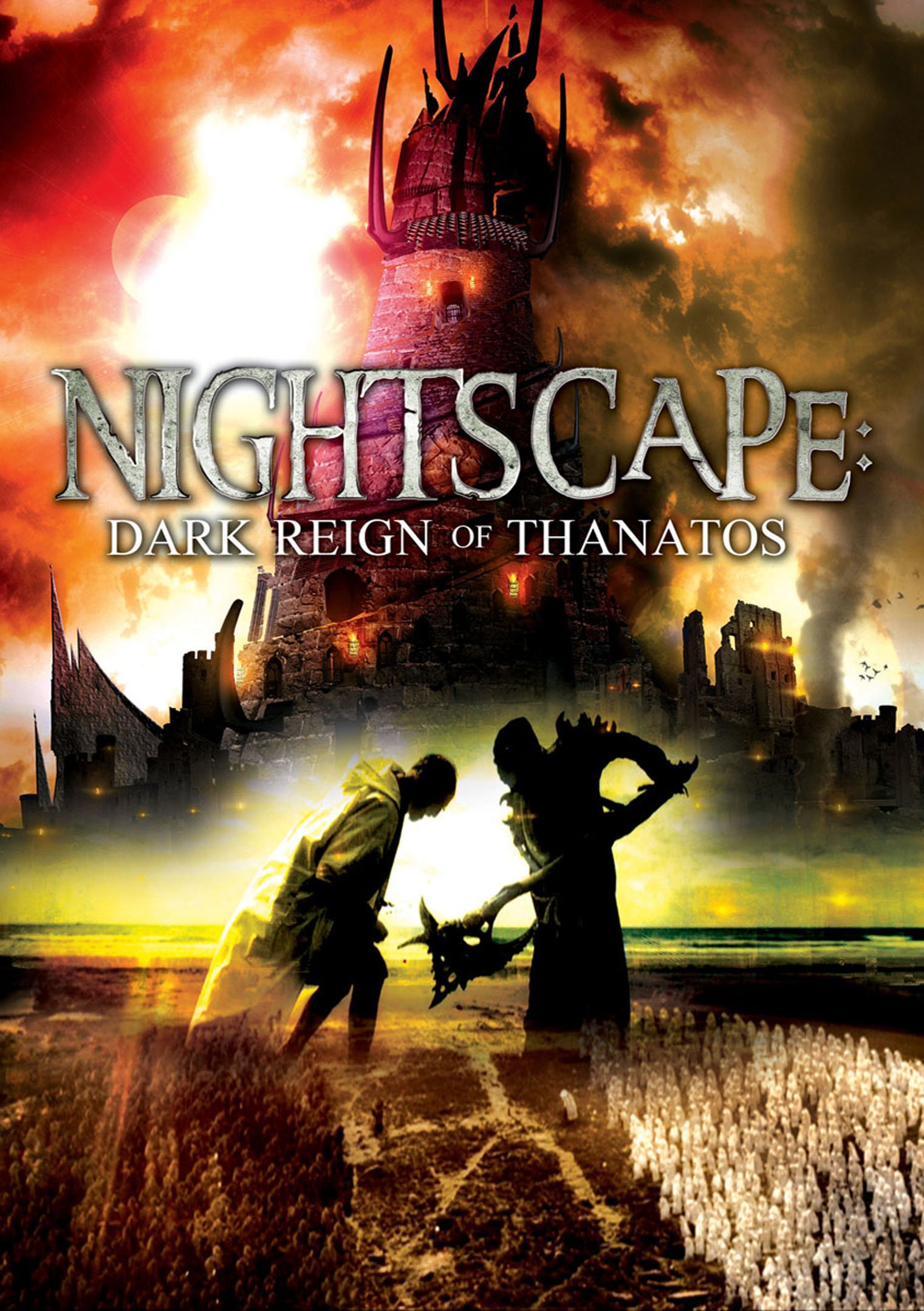 Película DVD Nightscape Dark Reign of Thanatos edición importada de USA
