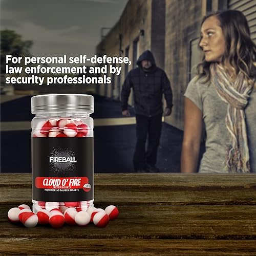 Miniatura 2 de Guard Dog Security Fire Balls Pepper Bullets, Pepper Spray Self Defense, Red Pepper Projectiles, PAVA Rounds for The Self Defense Gun, 50 Caliber