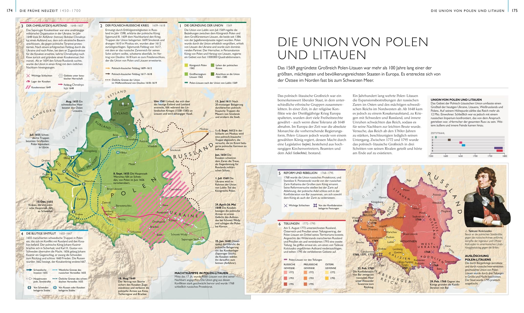 Die Geschichte der Welt in Karten: Über 140 thematische Karten, Zeitleisten und Grafiken illustrieren die wichtigsten Ereignisse der Weltgeschichte