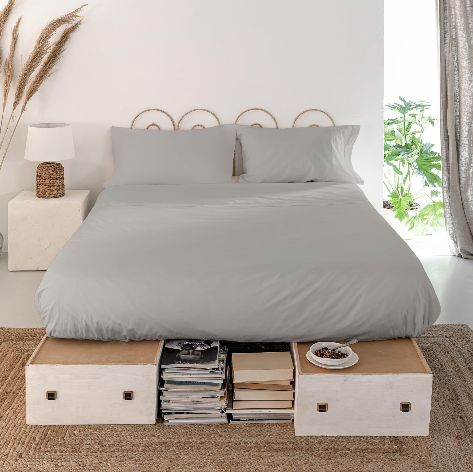 Basic Sabana 180x270 cm (Cama 105) Gris