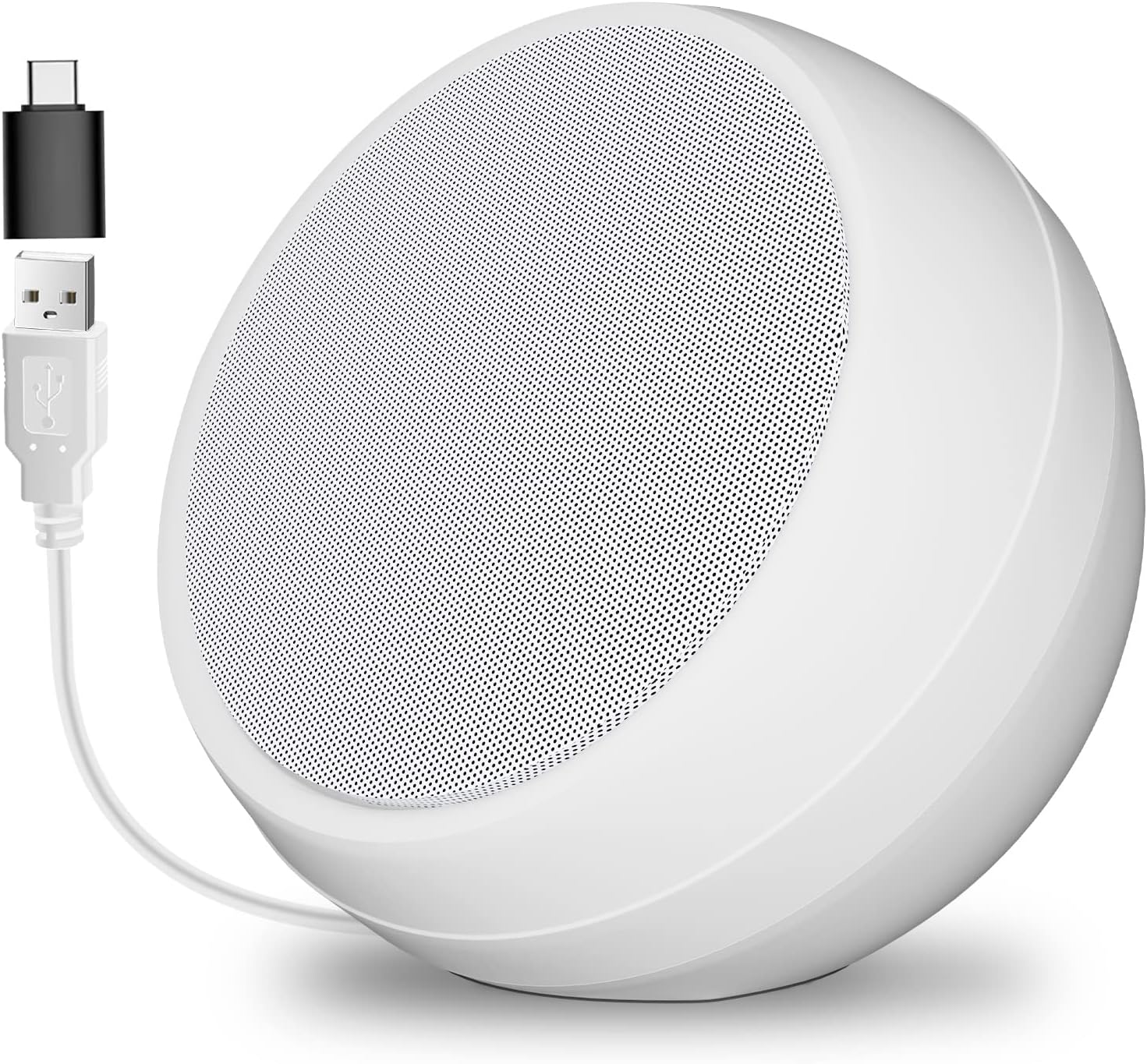 ZETIY USB Computer Speakers, Mini Portable Laptop Speakers with Stereo