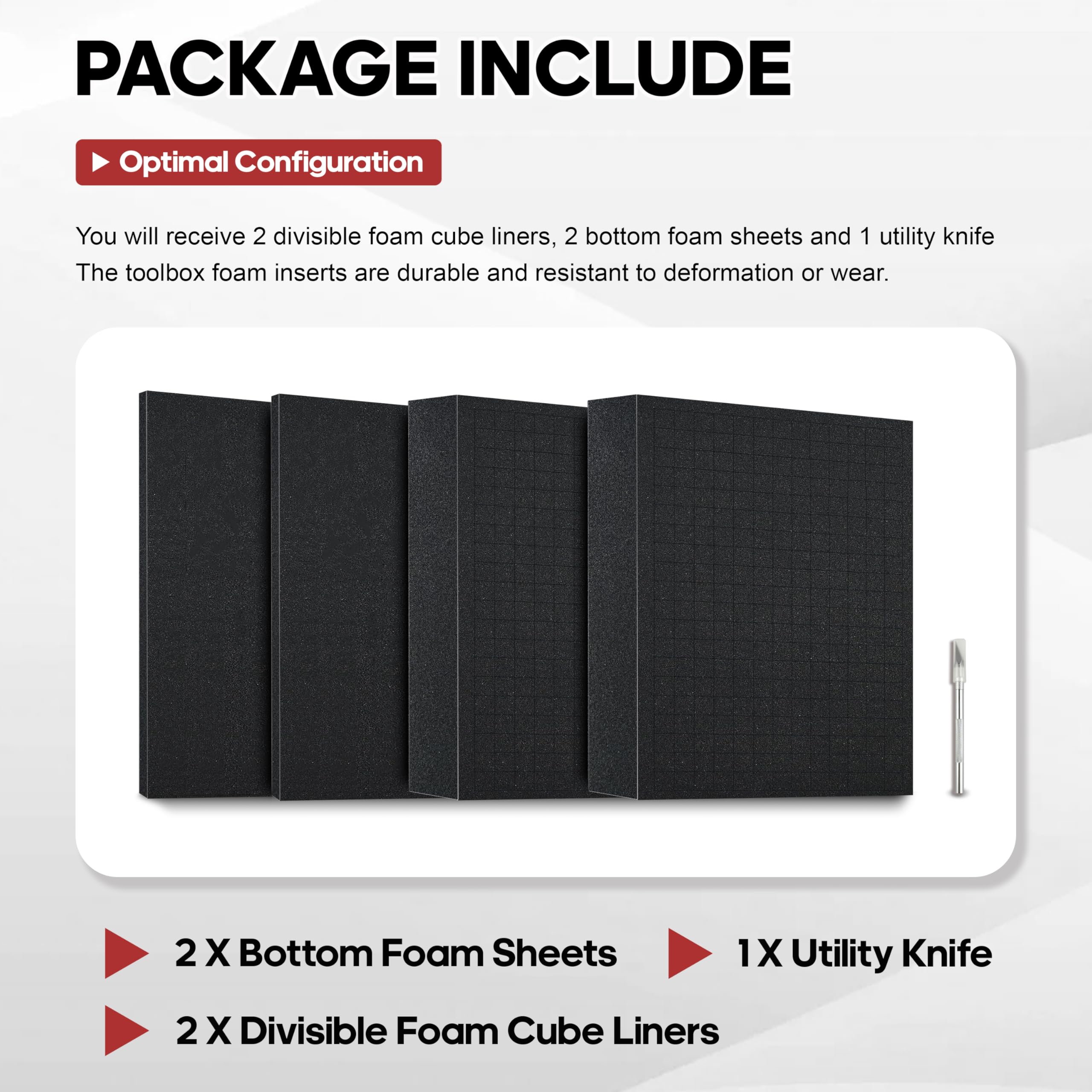 Foam Inserts for Tools & Electronics - YIYITOOLS -6