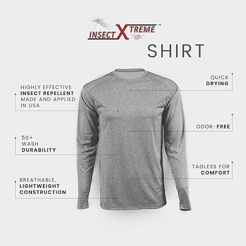 Miniatura 7 de Insect Xtreme Camisa Performance Outdoor con tecnología repelente