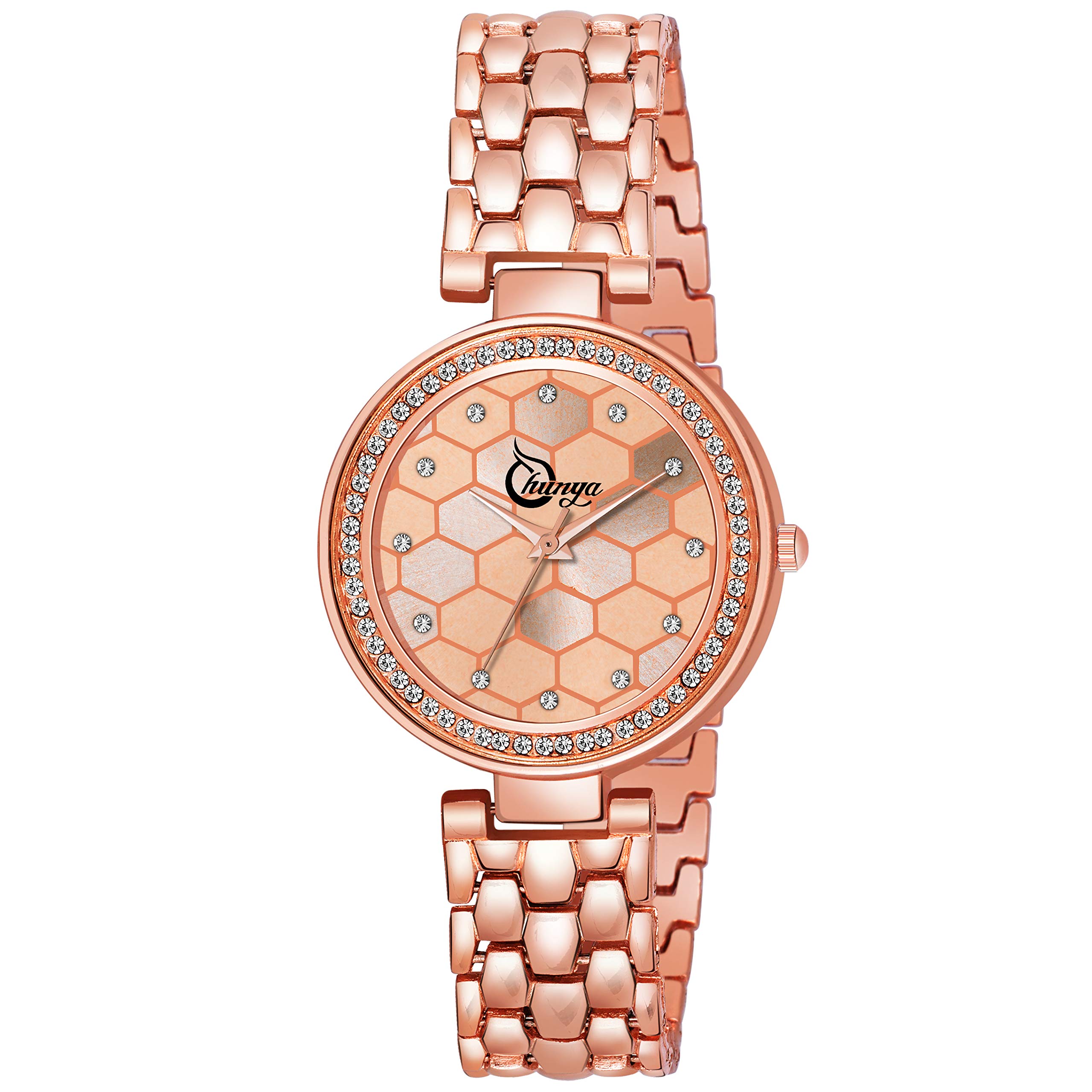 Shunya Exclusive Latest Golden Analog Watch - for Women & Girls (B08BFZD5Q4) Amazon Price History, Amazon Price Tracker