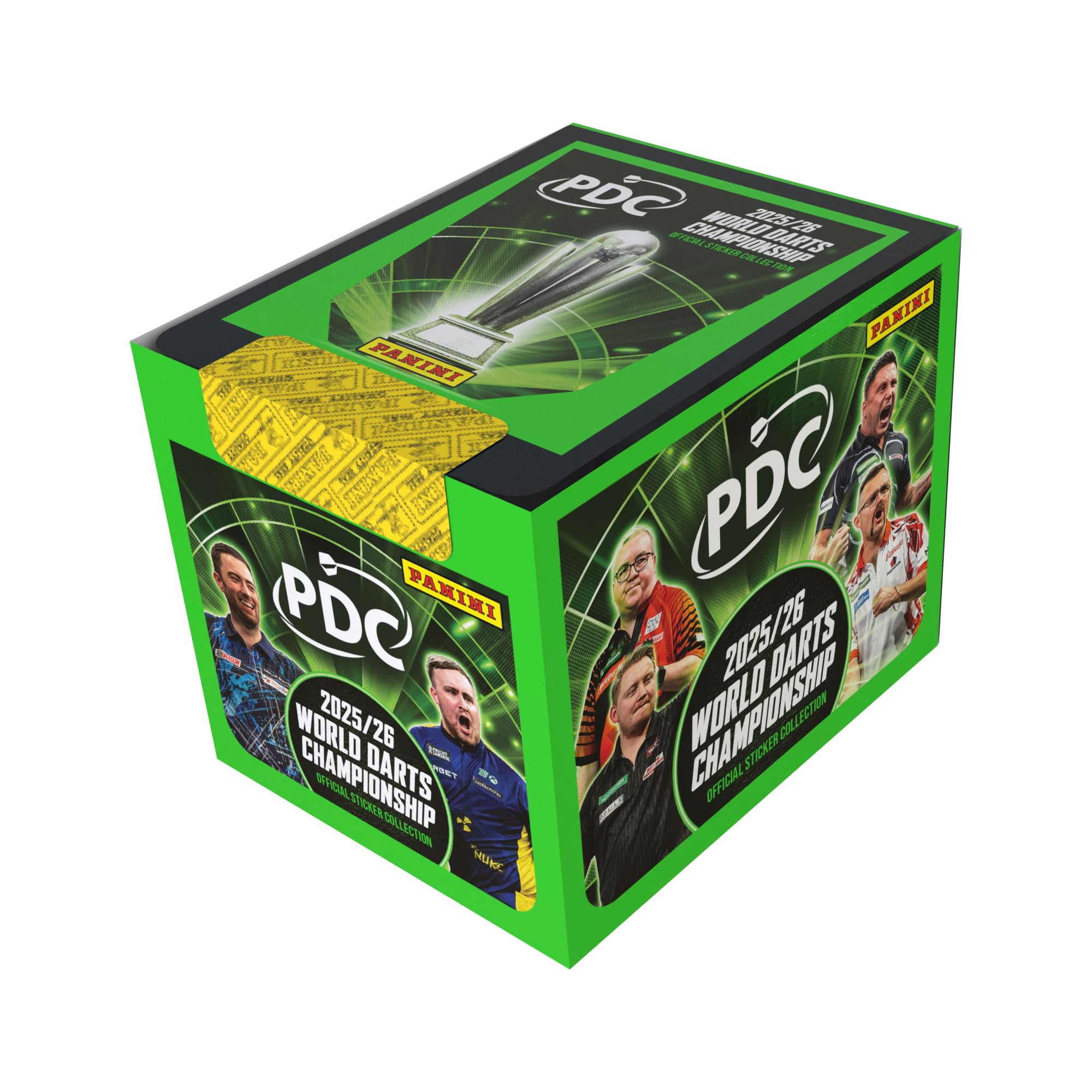 World Darts Championship Aufkleber-Kollektion, 36 Packungen