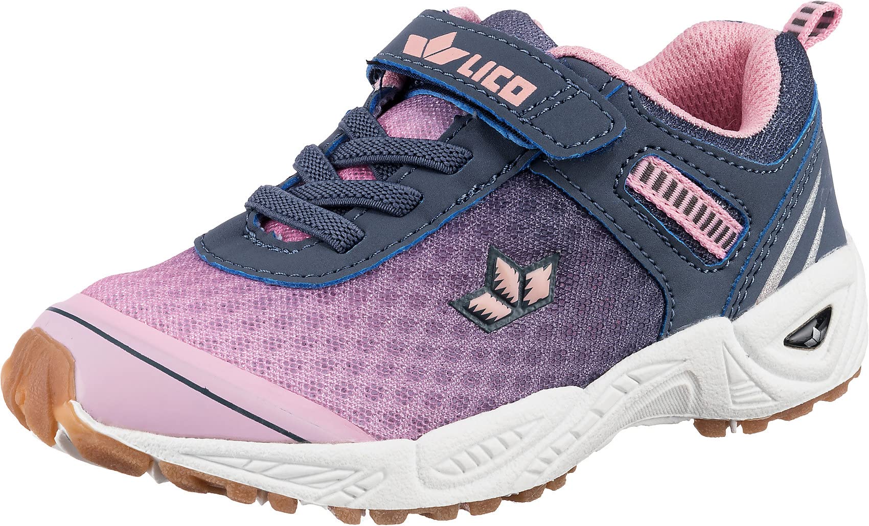 Lico Barney VS Mädchen Sneaker, rosa/grau, 35 EU