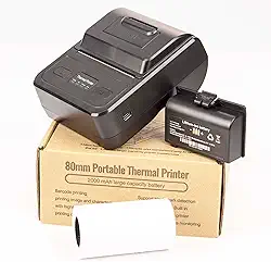 Mini Impressora Portatil Bluetooth Térmica 80mm Android