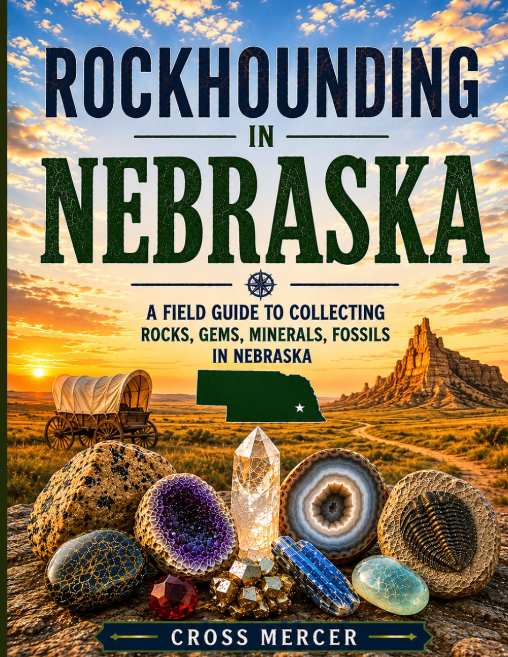 Rockhounding in Nebraska: A Field Guide to Collecting Rocks, Gems, Minerals, and Fossils in Nebraska